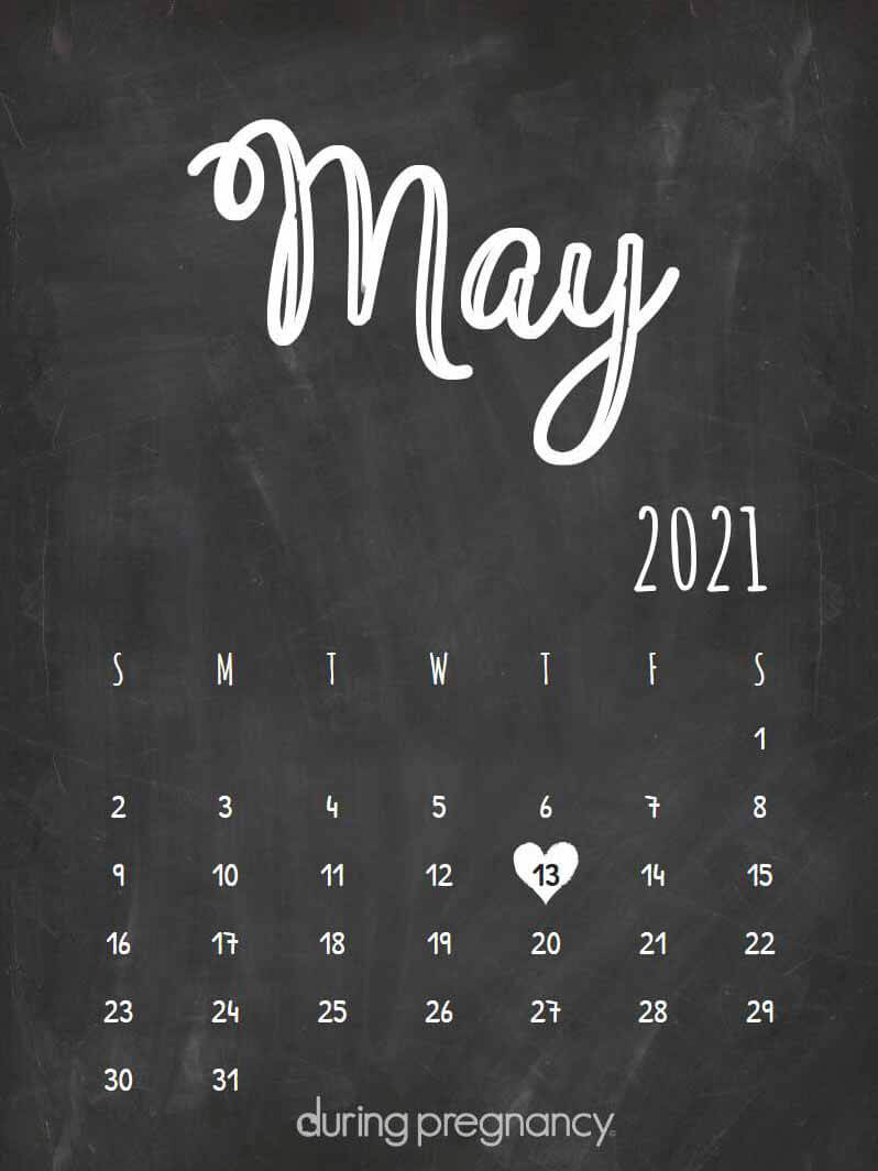 How Far Along Am I if My Due Date Is May 13, 2021