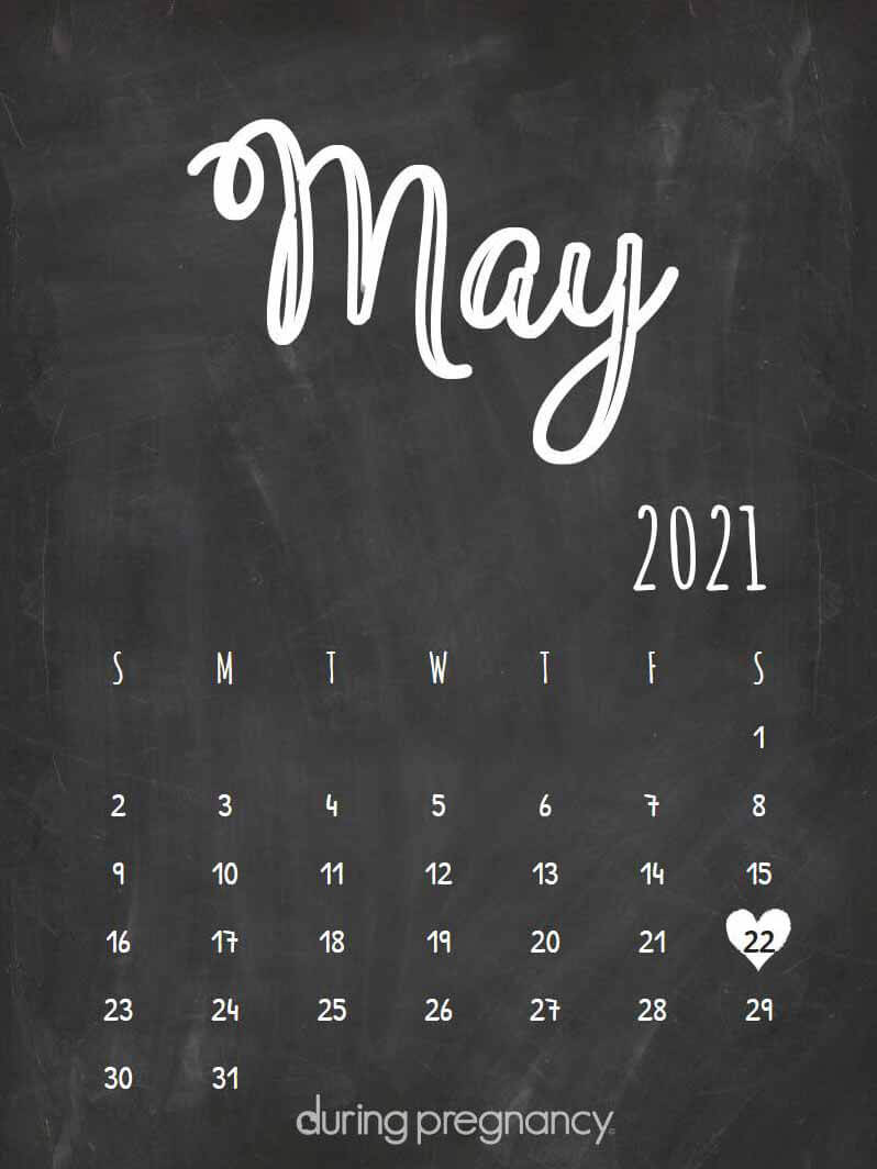 How Far Along Am I if My Due Date Is May 22, 2021