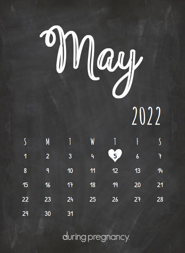 How Far Along Am I if My Due Date Is May 5, 2022
