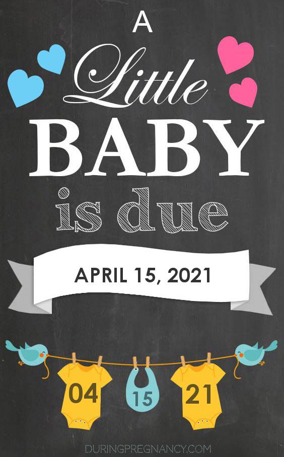 Due Date: April 15 - Announcement Image