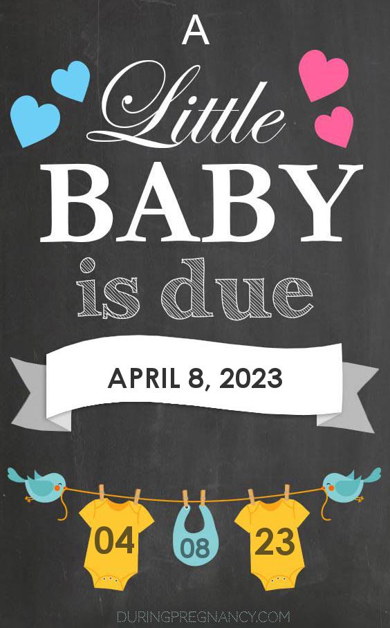 Due Date: April 8 - Announcement Image