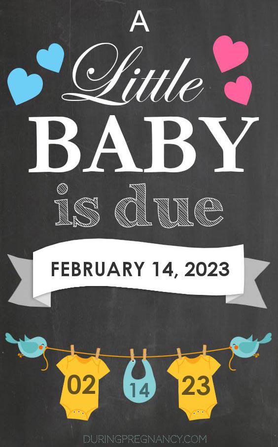 Your Due Date February 14, 2023 During Pregnancy